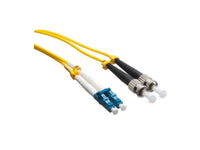 Axiom AXG93920 LC/ST OS2 Fiber Cable 6m - TAA, Yellow