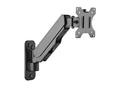 SIIG CE-MT2K12-S1 Aluminum Gas Spring Monitor Wall Mount Fits 1732IN, up to 19.8 lbs, Full Motion, VESA (CE-MT2K12-S1)