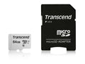 Transcend TS64GUSD300S-A 64GB microSD w/ adapter UHS-I U1 A1