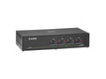 Black Box SS4P-DVI-4X4-UCAC Secure KVM Matrix Switch, NIAP 3.0 Certified - 4 Users x 4 Sources, DVI-I, USB, Audio, CAC, GSA, TAA if outside tape not broken