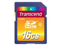 Transcend TS16GSDHC10 16GB SD Card Class10