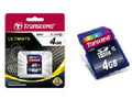 Transcend TS4GSDHC10 4GB SD Card Class10