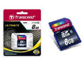 Transcend TS8GSDHC10 8GB SD Card Class10