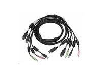 Vertiv CBL0124 Cable, 2-DISPLAYPORT/1-USB/2-AUDIO, 6FT