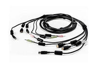 Vertiv CBL0129 Cable Assy, 2-HDMI/1-USB/2-AUDIO, 10FT