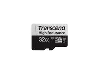 Transcend TS64GUSD350V 64GB microSD w/ adapter U1, High Endurance