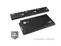 SIIG CE-H24N11-S1 HDMI 1x4 Splitter HDBaseT Extender 4K60Hz, up to 198 ft (60m), TAA Compliant (CE-H24N11-S1)
