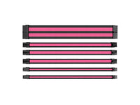 Thermaltake AC-046-CN1NAN-A1 Ttmod Sleeve Ext. PSU Cable Kit, Pink