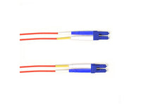 Black Box FOCMPSM-002M-LCLC-RD SM FO Patch Cable Duplx, Plenum, RED, Lclc, 2M