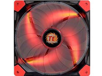 Thermaltake CL-F022-PL14RE-A 140mm Luna 14 Series RED LED High Airflow Case Fan CL-F022-PL14-RE-A