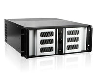 iStarUSA D-407SE14-SL-TS859 KIT-4U RM 8INLCD & 14 PCI SILV