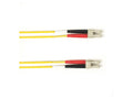 Black Box FOCMPM4-004M-LCLC-YL OM4 MM FO PC Duplx, Plnm, Yellow, Lclc, 4M