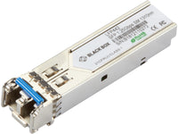 Black Box LFP442 Gigabit (1.25-Gbps) SFP - (1) 1.25-Gbps Singlemode Fiber, 1310nm, 20km, LC