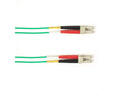 Black Box FOLZH10-005M-LCLC-GN 10 GIG MM FO Patch Cable Duplx, Lszh, GN, LCLC