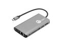 SIIG JU-DK0F11-S1 USB-C 7-in-1 MST Dockng PD 100W 5 Gbps, 4K 30Hz (JU-DK0F11-S1)