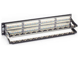 Black Box JPM612A-R8 CAT6 Patch Panel - 2U, Unshielded, 48-Port