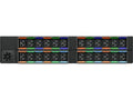 Vertiv U1077 rPDU, Basic Standard, Max 22.0kW, Variable Power Configuration, Horizontal, (24) Combination C13/C19, Universal Input, Black Powder Coat