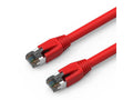 Axiom C8SBSFTP-R15-AX 15FT CAT8 Shielded Cable (red)
