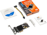 SIIG LB-GE0811-S1 4P Gigabit Ethernet POE PCIe Card (LB-GE0811-S1)