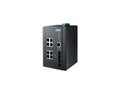 B+B SmartWorx EKI-7712G-4FMPI-AE Managed Industrial Switch 8G + 4SFP