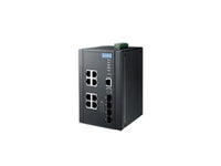 B+B SmartWorx EKI-7712G-4FMPI-AE Managed Industrial Switch 8G + 4SFP