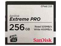 SanDisk SDCFSP-256G-A46D Extreme Pro CFast 2.0, 256GB, Full HD, 4K Video Recording