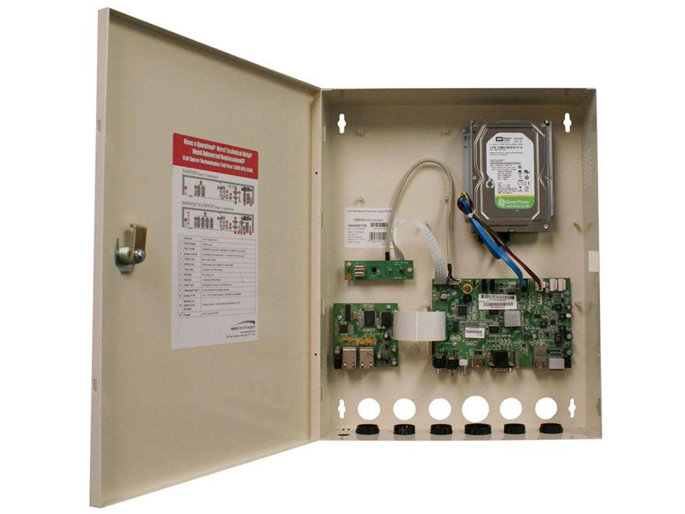 Speco Technologies N4WNSP4TB 4 Ch Wall Mount NS wpower supply W4TB ...