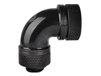 Thermaltake CL-W097-CA00BL-A Petg 90 Degree Black COMPRESSION-16MM Od