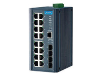 B+B SmartWorx EKI-7720G-4FI-AU 16G+4SFP PORT Managed Ethernet Switch W