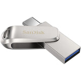 SanDisk SDDDC4-064G-A46 Metal Dual Flash Drive, Type C, 64GB USB 3.1, Ginseng, AMUSB 3.1, Ginseng, AM