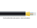Black Box FOBC55IOM1-BK06F300 FO Bulk,in/outdoor DIST OM1 TB OFNP 6 FI