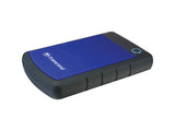 Transcend TS1TSJ25H3B 1TB, 2.5 Portable HDD, StoreJet H3, Blue, Anti-shock