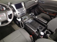 Havis C-VS-2000-TAH-2 Console, Vehicle-Specific, 20" Top Mounting Space, 6° Angle, Heavy-Contour, Tahoe, 2015