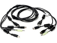 Vertiv CBL0104 Cable, 1-DISPLAYPORT/2-USB/1-AUDIO, 6FT