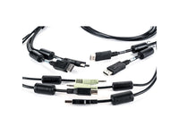 Vertiv CBL0106 Cable, 2-DISPLAYPORT/1-USB/1-AUDIO, 6FT