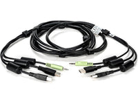 Vertiv CBL0133 Avocent USB Keyboard and Mouse, and Audio Cable, 10 ft for Avocent SV and SC Series Switches - for Switch, Keyboard, Mouse
