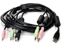 Vertiv CBL0134 Avocent USB Keyboard and Mouse, and Audio Cable, 6 ft. for Avocent SV and SC Series Switches - for Switch, Keyboard/Mouse