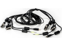 Vertiv CBL0152 Avocent USB Keyboard and Mouse, DVI-D and Audio Cable, 6 ft.