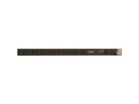 Vertiv 17464 Basic, Surge, 15A, 120V, Vertical, (8) NEMA 5-15R, breakered, 10 ft power cord with 5-15P, Black Powder Coat