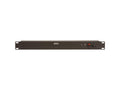 Vertiv 27843 Basic, Standard, 15A, 120V, Horizontal, (6) NEMA 5-15R, power switch, breakered, 10 ft power cord with 5-15P, Black Powder Coat
