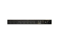Vertiv 38314 Basic, Surge, 20A, 120V, Horizontal/Vertical, (8) NEMA 5-20R, breakered, 10 ft power cord with 5-20P, Black Powder Coat
