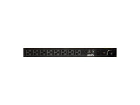 Vertiv 38605 Basic, Surge, 15A, 120V, Horizontal/Vertical, (8) NEMA 5-15R, power switch, breakered, 10 ft power cord with 5-15P, Black Powder Coat