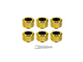 Thermaltake CL-W265-CU00GD-B C-PRO G1/4 Compression Gold (6 Pack)