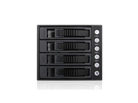iStarUSA BPU-340MS-BLACK 3X5.25 to 4X3.5 12G Minisas B