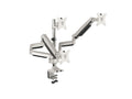 SIIG CE-MT3611-S1 Triple Aluminum Gas Spring C-clamp Full Motion, C-Clamp (CE-MT3611-S1)