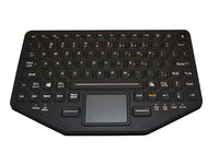 Gamber-Johnson 7300-0113 BT-870-TP-SLIM Dual Connectivity. Dual connectivity keyboard, connect with USB or Bluetooth