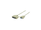 B+B SmartWorx BB-232CAM Serial Cable, DB25 M to DB9 F, 1.8 M /