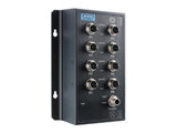 B+B SmartWorx EKI-9508G-H-AE EN50155 M12 8GE Unmanaged SW, 72-110VDC