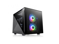 Thermaltake CA-1V1-00S1WN-00 Divider 200 TG Black MIRCRO-ATX Case