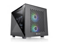 Thermaltake CA-1V1-00S1WN-01 Divider 200 TG Air Black MIRCRO-ATX Case